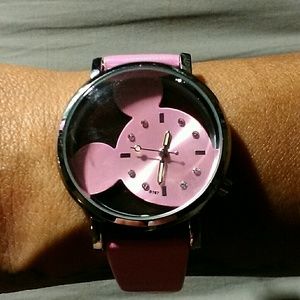 Adorable Pink Mickey Mouse watch